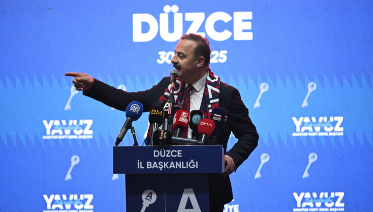 YAVUZ AĞIRALİOĞLU: SUYUMUZU KORUYACAK; TOPRAĞIMIZI İMAR HIRSINA KURBAN ETMEYECEĞİZ